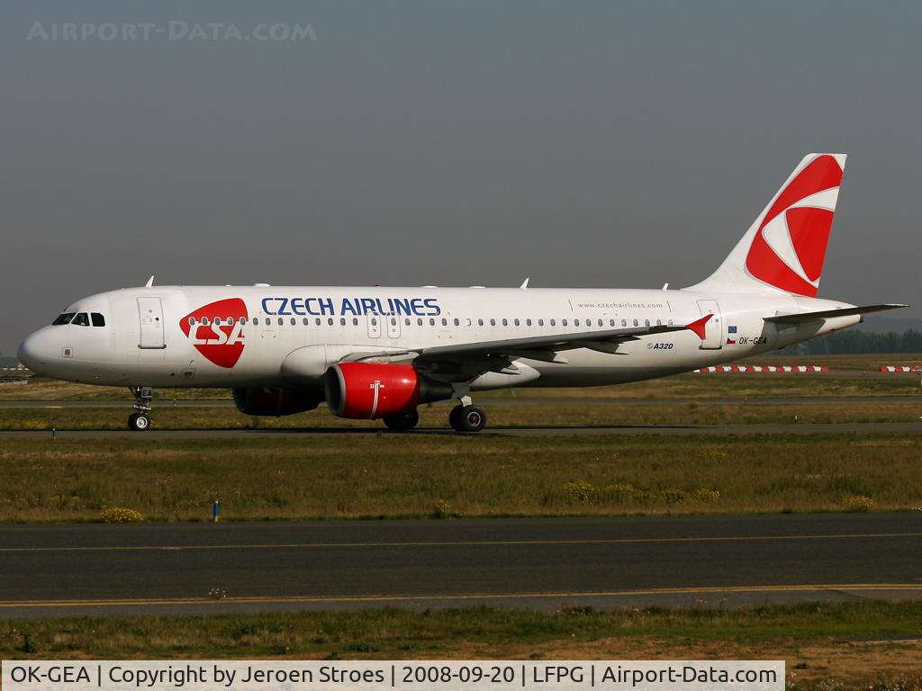 OK-GEA, 2001 Airbus A320-214 C/N 1439, .