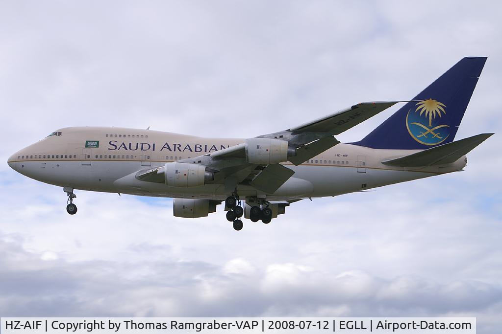 HZ-AIF, 1981 Boeing 747SP-68 C/N 22503, Saudia - Saudi Arabian Airlines Boeing 747SP