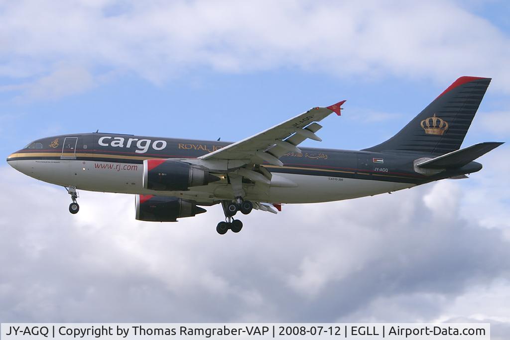 JY-AGQ, 1987 Airbus A310-304F C/N 445, Royal Jordanian Airbus A310