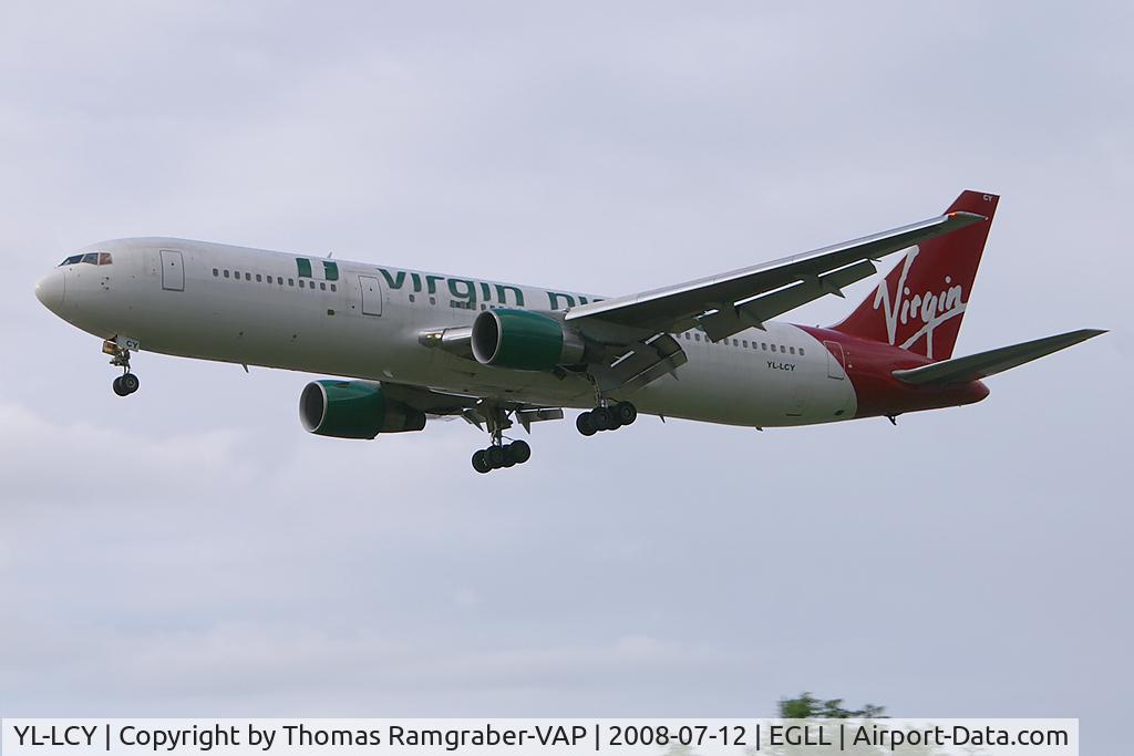 YL-LCY, 1991 Boeing 767-3Y0/ER C/N 24952, Virgin Nigeria Airways Boeing 767-300