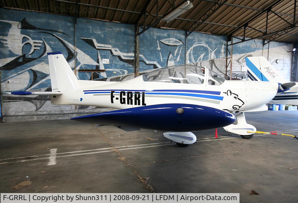 F-GRRL, Issoire APM 20 Lionceau C/N 11, Hangared at the Airclub...