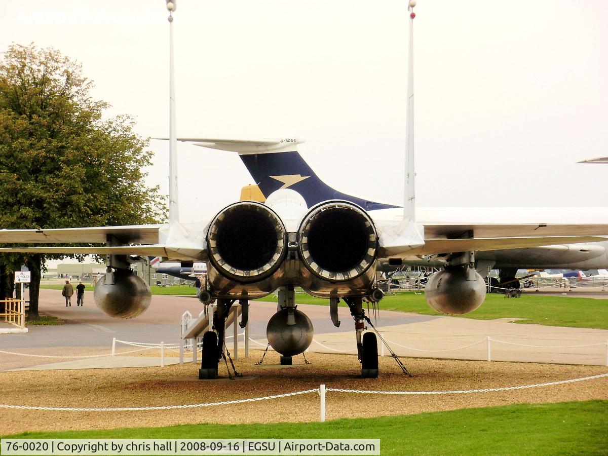 76-0020, 1976 McDonnell Douglas F-15A Eagle C/N 0199/A172, Preserved at the IWM Duxford