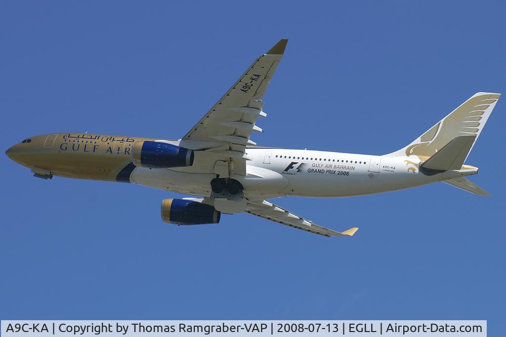 A9C-KA, 1999 Airbus A330-243 C/N 276, Gulf Air Airbus A330-200