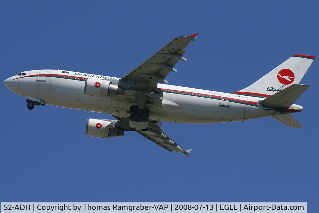 S2-ADH, 1992 Airbus A310-325/ET C/N 650, Biman Bangladesh Airlines Airbus A310