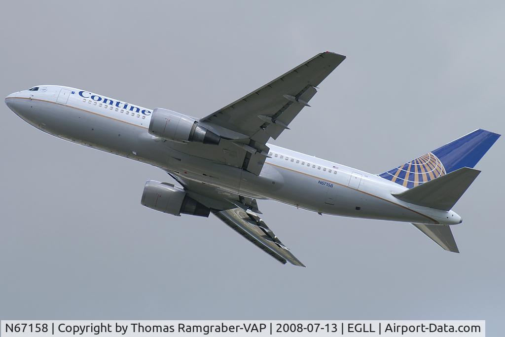 N67158, 2001 Boeing 767-224 C/N 30437, Continental Airlines Boeing 767-200