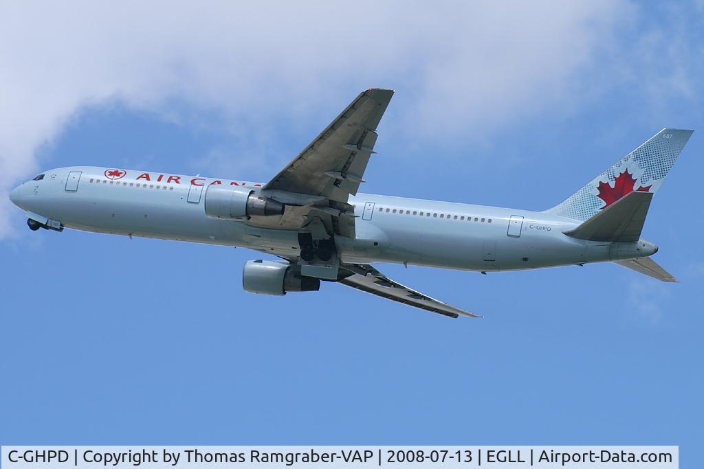 C-GHPD, 1991 Boeing 767-3Y0 C/N 24999, Air Canada Boeing 767-300