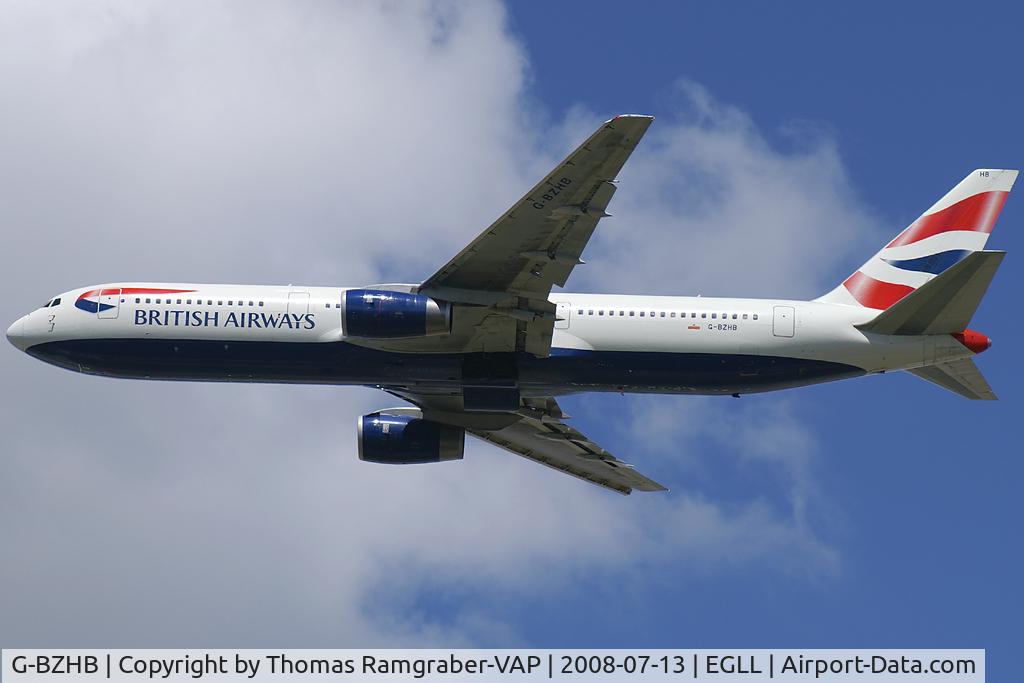 G-BZHB, 1998 Boeing 767-336 C/N 29231, British Airways Boeing 767-300