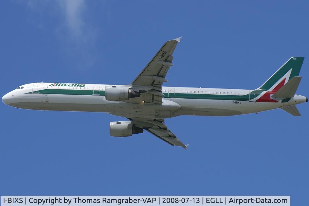 I-BIXS, 1997 Airbus A321-112 C/N 599, Alitalia Airbus A321