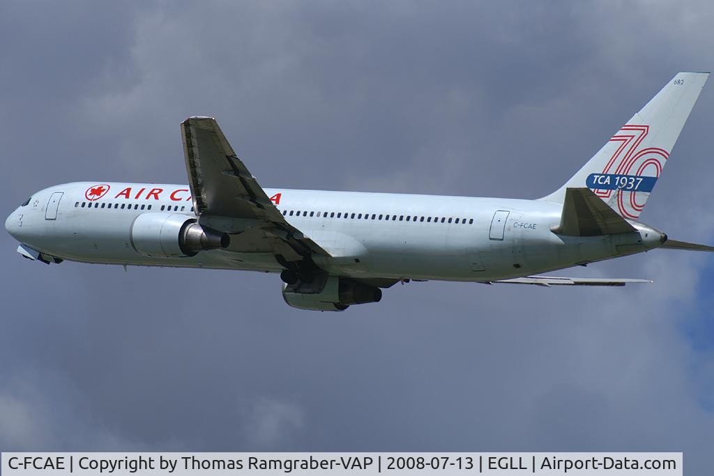 C-FCAE, 1988 Boeing 767-375/ER C/N 24083, Air Canada Boeing 767-300