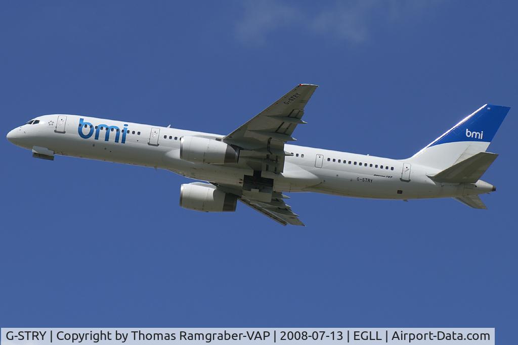 G-STRY, 1996 Boeing 757-28A C/N 28161, BMI British Midland Boeing 757-200