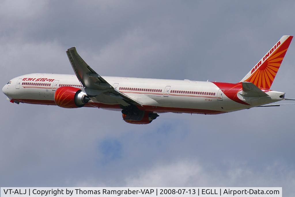 VT-ALJ, 2007 Boeing 777-337/ER C/N 36308, Air India Boeing 777-300
