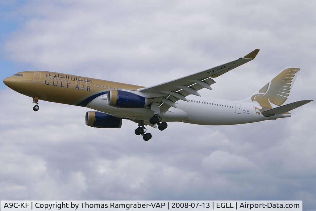 A9C-KF, 2000 Airbus A330-243 C/N 340, Gulf Air Airbus A330-200