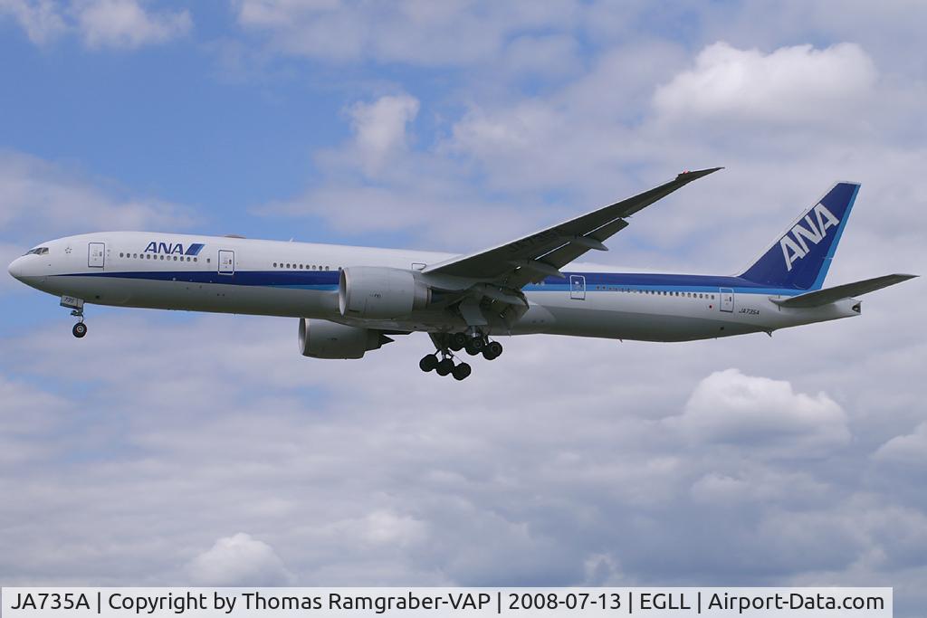 JA735A, 2006 Boeing 777-381/ER C/N 34892/571, All Nippon Airways - ANA Boeing 777-300