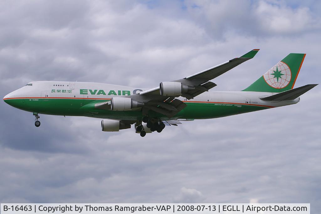 B-16463, 1993 Boeing 747-45E SCD F C/N 27174, Eva Air Boeing 747-400