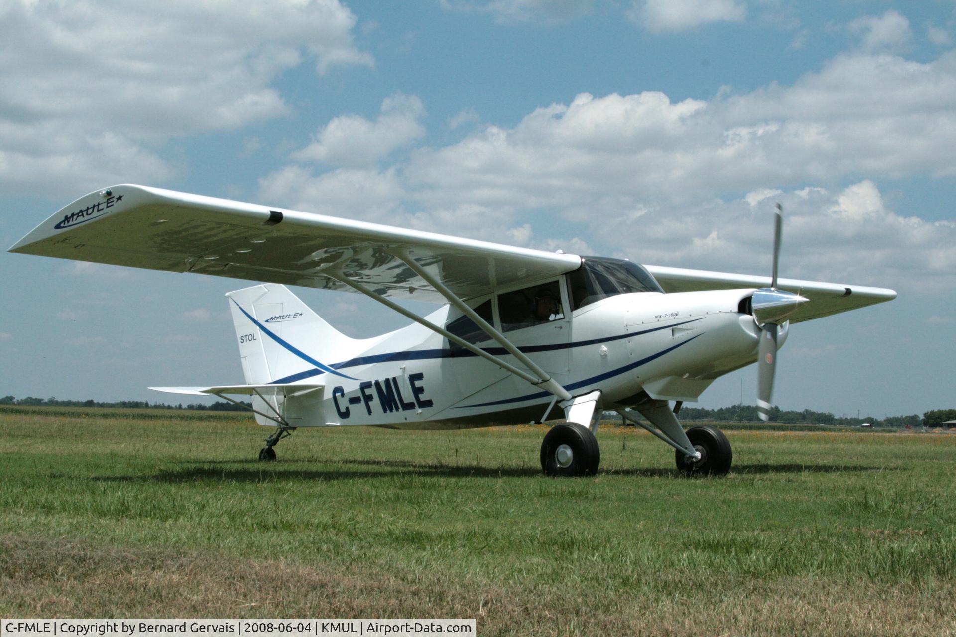 C-FMLE, 2008 Maule MX-7-180B Star Rocket C/N 22028C, A natural...on a grass landing strip