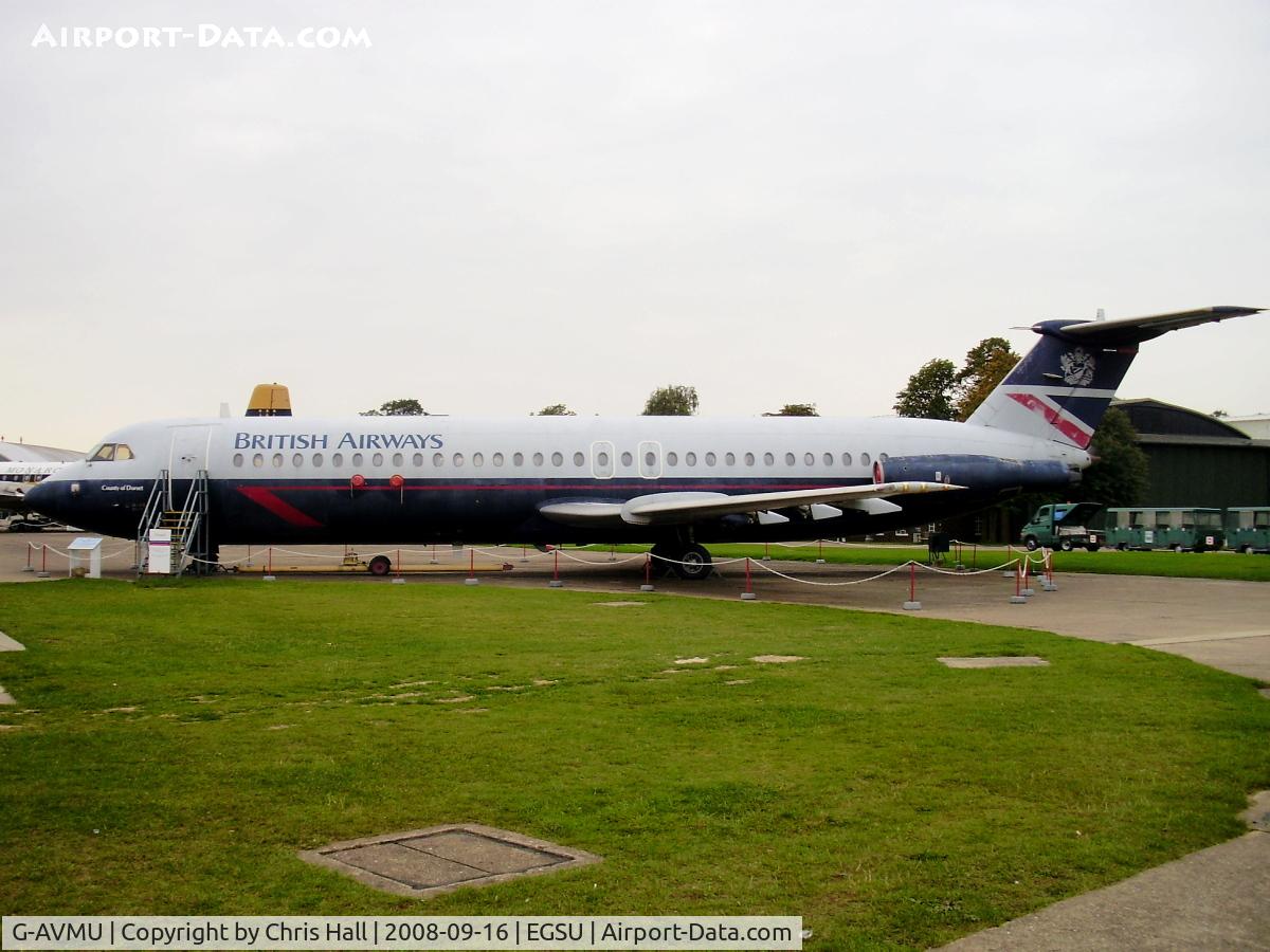 G-AVMU, 1968 BAC 111-510ED One-Eleven C/N BAC.148, Preserved by the Duxford Aviation Society in British Airways colours