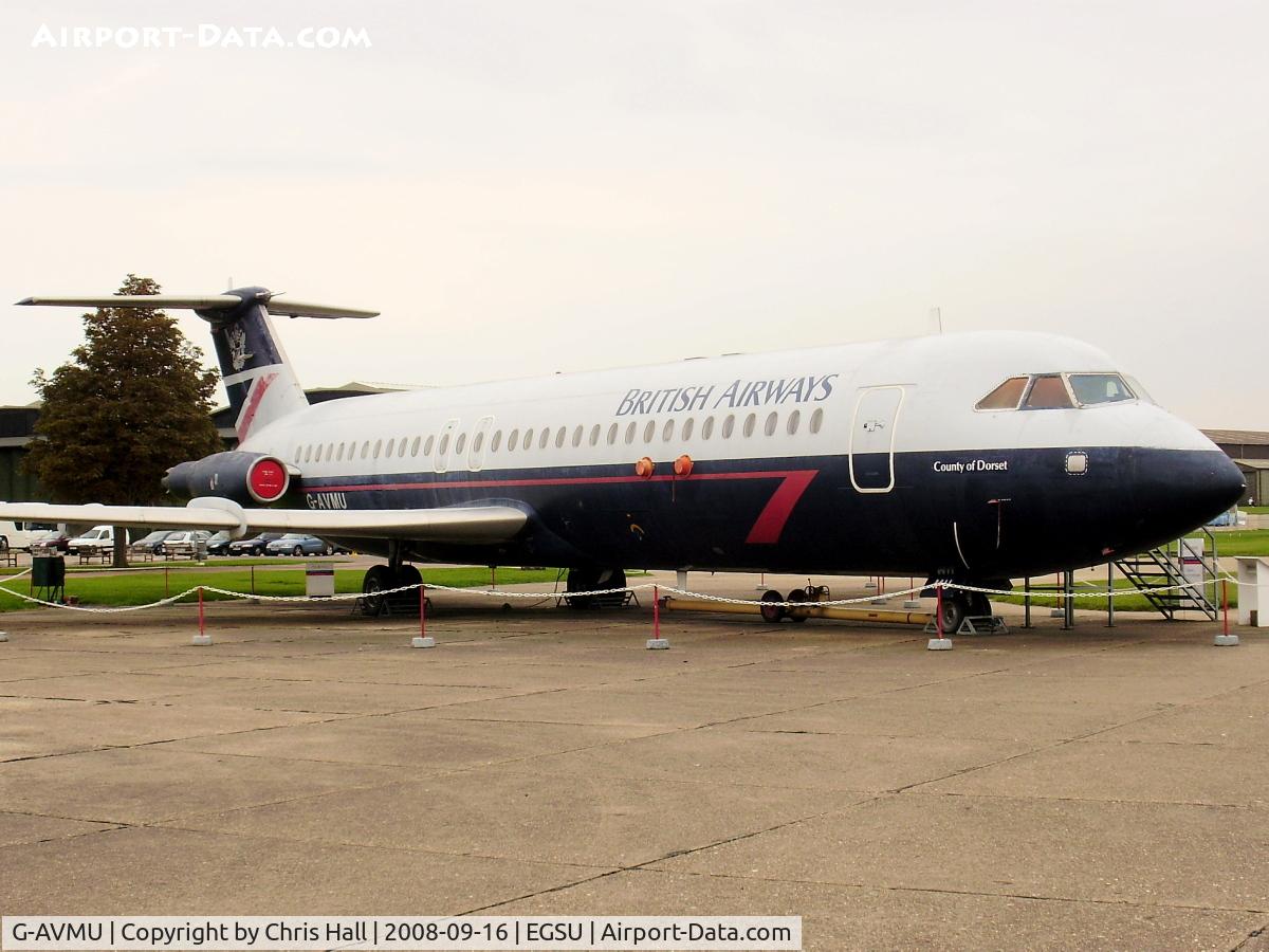 G-AVMU, 1968 BAC 111-510ED One-Eleven C/N BAC.148, Preserved by the Duxford Aviation Society in British Airways colours
