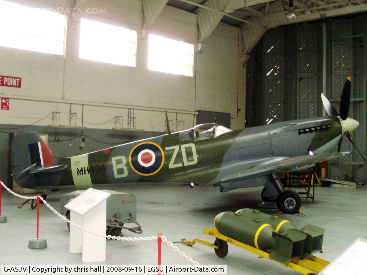 G-ASJV, 1943 Supermarine 361 Spitfire LF.IXb C/N CBAF.IX.552, MH434 is perhaps the most famous of all Spitfires still flying today