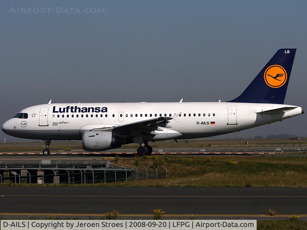 D-AILS, 1997 Airbus A319-114 C/N 729, .