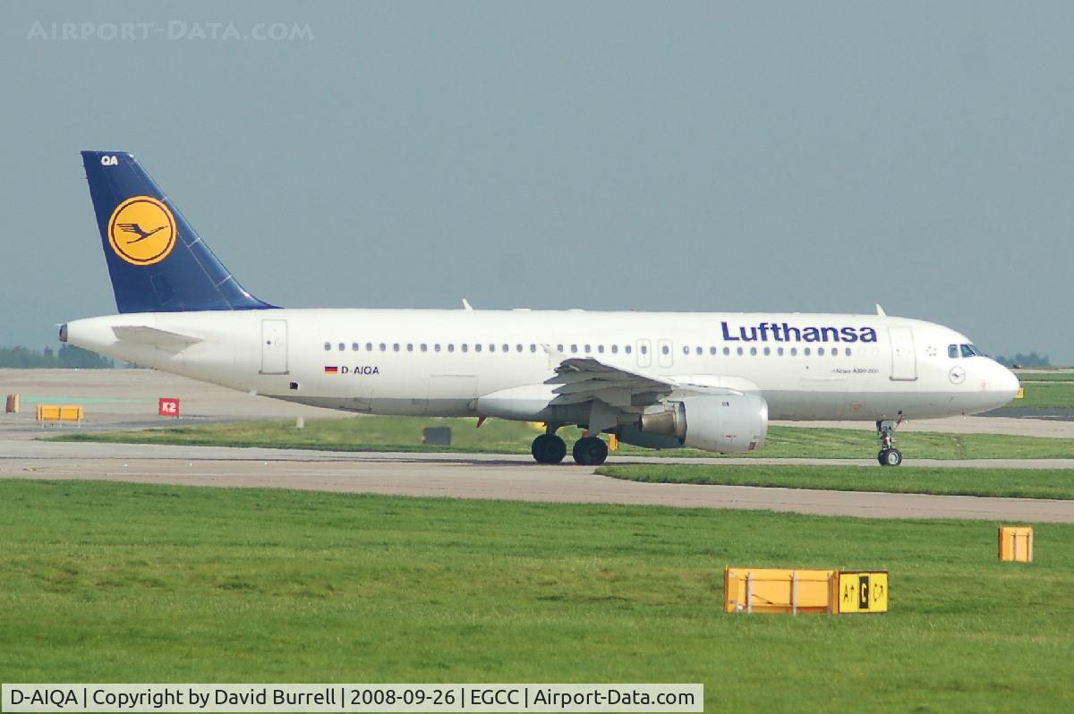 D-AIQA, 1991 Airbus A320-211 C/N 0172, Lufthansa - Taxiing