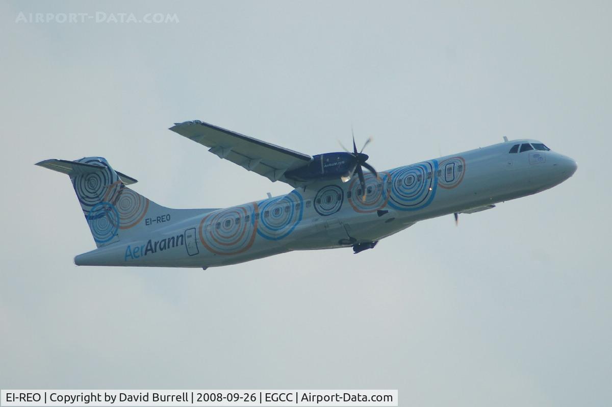 EI-REO, 2008 ATR 72-212A C/N 787, Aer Arann - Taking Off