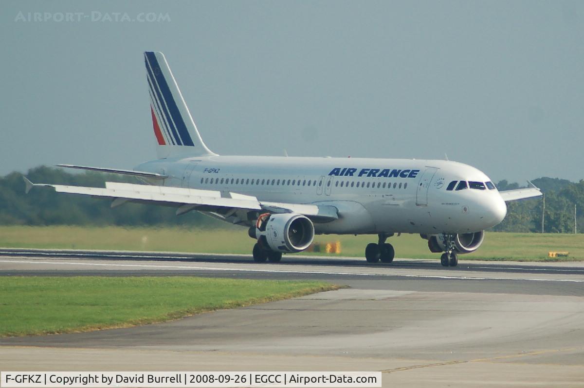 F-GFKZ, 1991 Airbus A320-211 C/N 0286, Air France - Landing