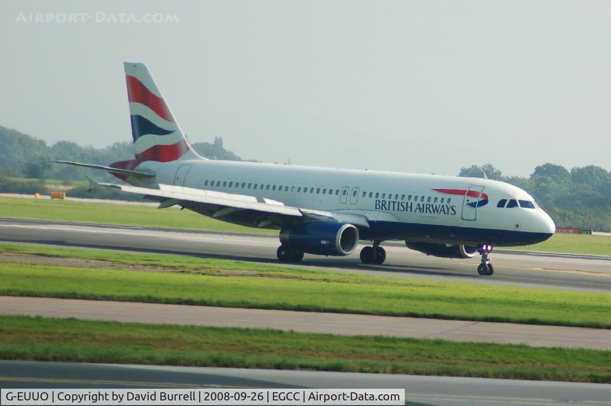 G-EUUO, 2003 Airbus A320-232 C/N 1958, British Airways  - Taxiing