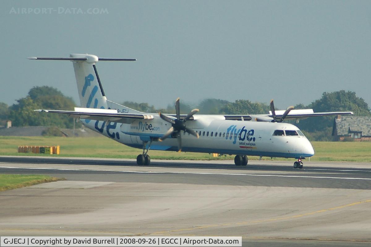 G-JECJ, 2005 De Havilland Canada DHC-8-402Q Dash 8 C/N 4110, Flybe - Landing