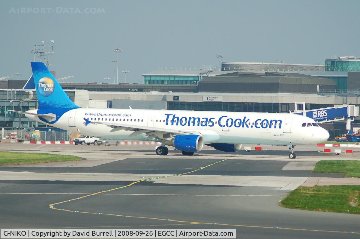 G-NIKO, 2000 Airbus A321-211 C/N 1250, Thomas Cook - Taxiing