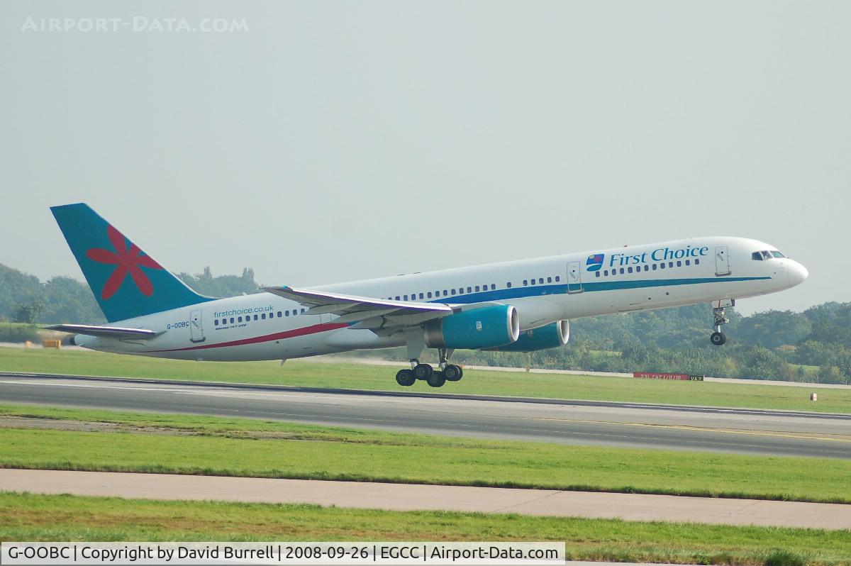 G-OOBC, 2003 Boeing 757-28A C/N 33098, First Choice - Taking Off