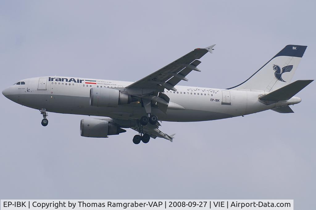 EP-IBK, 1993 Airbus A310-304 C/N 671, Iran Air Airbus A310