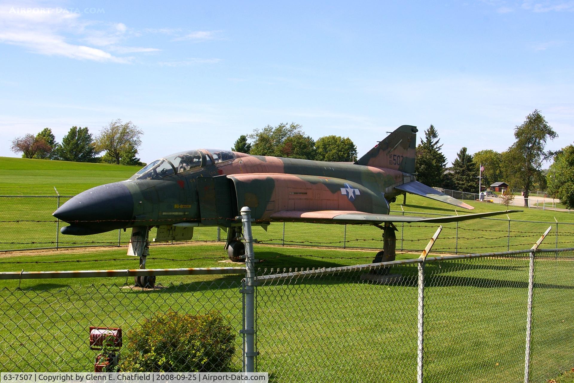 63-7507, 1963 McDonnell F-4C-18-MC Phantom II C/N 516, Marshalltown, IA
