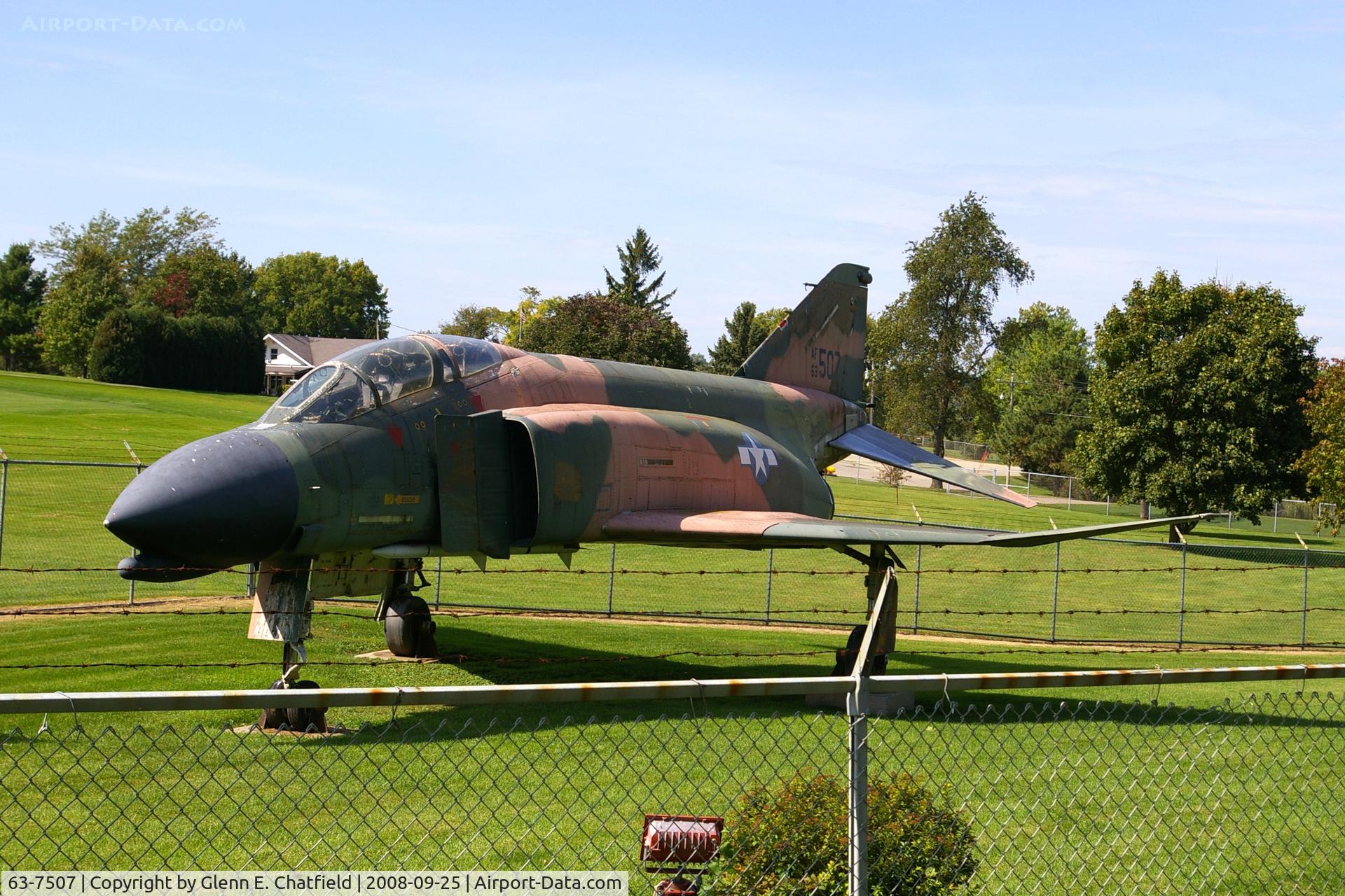 63-7507, 1963 McDonnell F-4C-18-MC Phantom II C/N 516, Marshalltown, IA