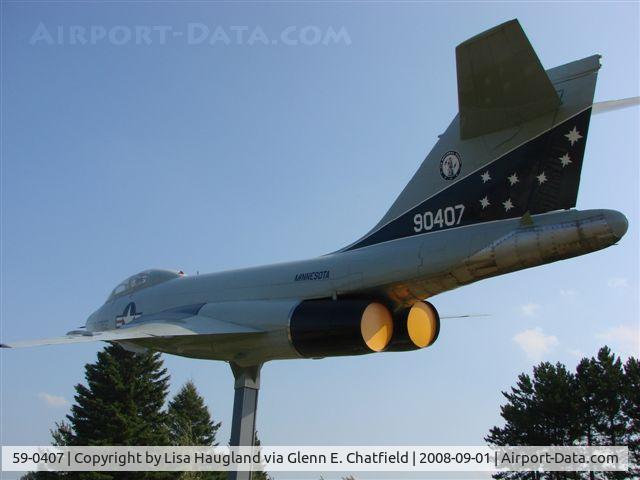 59-0407, 1959 McDonnell F-101F-116-MC Voodoo C/N 731, Proctor, MN
