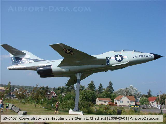 59-0407, 1959 McDonnell F-101F-116-MC Voodoo C/N 731, Proctor, MN