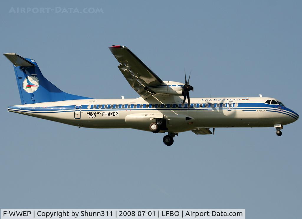 F-WWEP, 2008 ATR 72-212A C/N 799, C/n 799 - To be 4K-AZ66