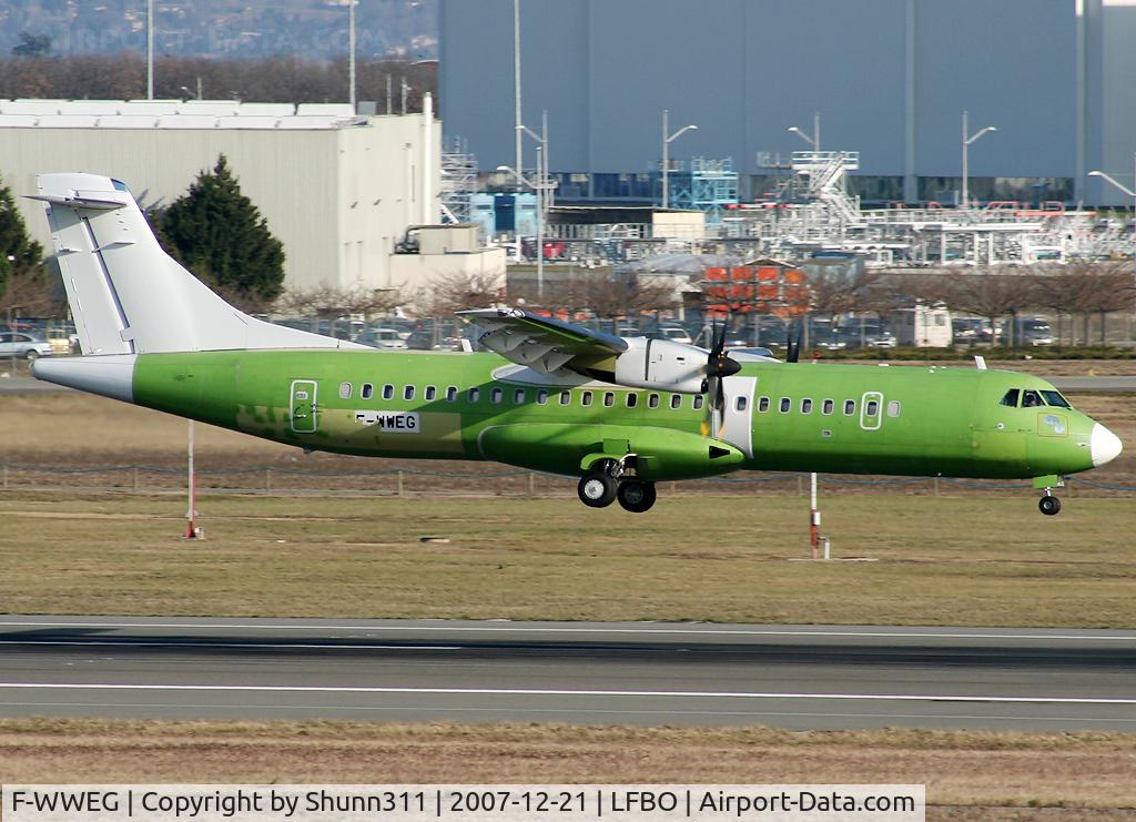 F-WWEG, 2007 ATR 72-212A C/N 768, C/n 0768 - To be TCB-701 for Turkish Navy