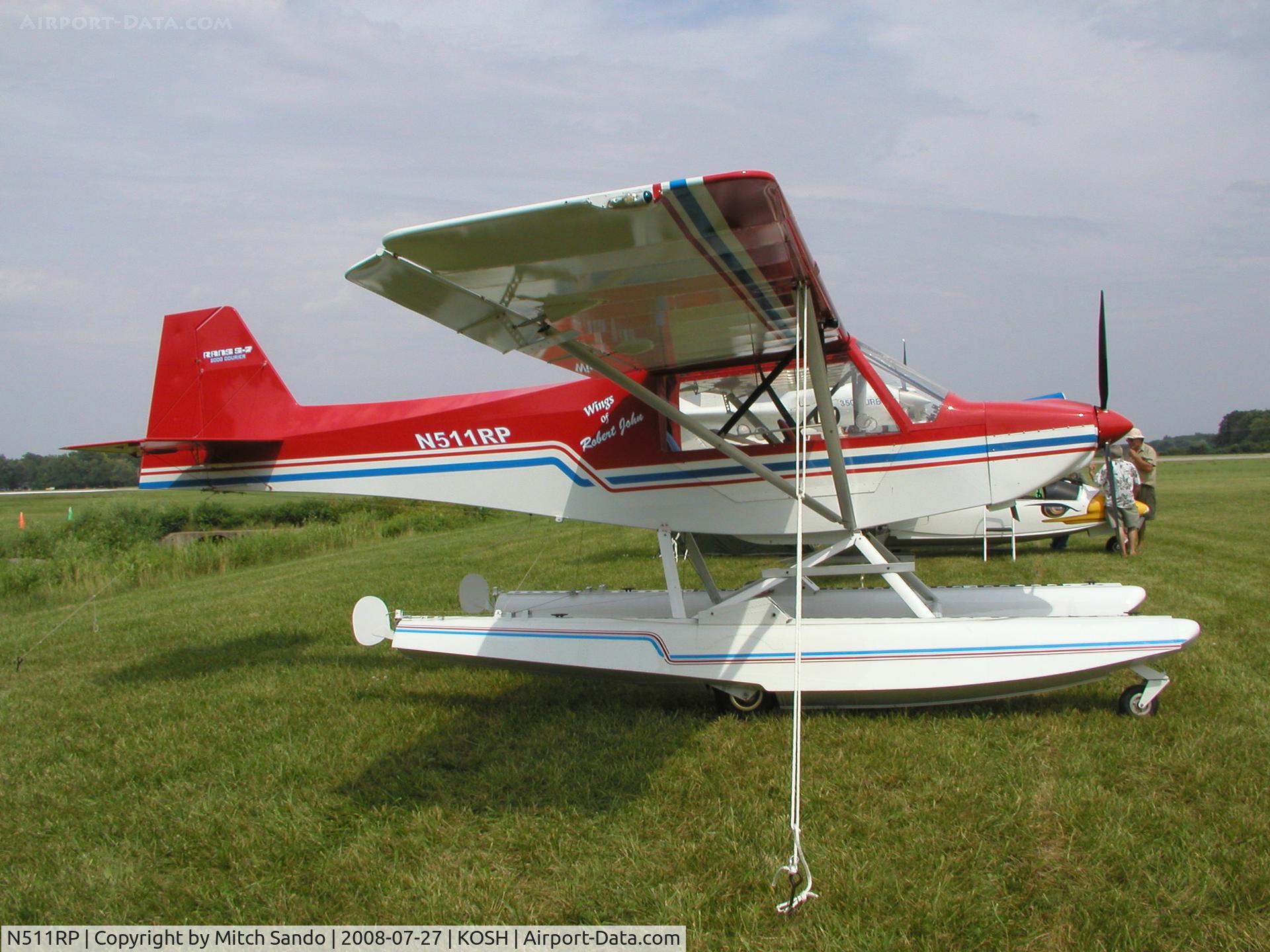 N511RP, 2002 Rans S-7 Courier C/N 1101313, EAA AirVenture 2008.