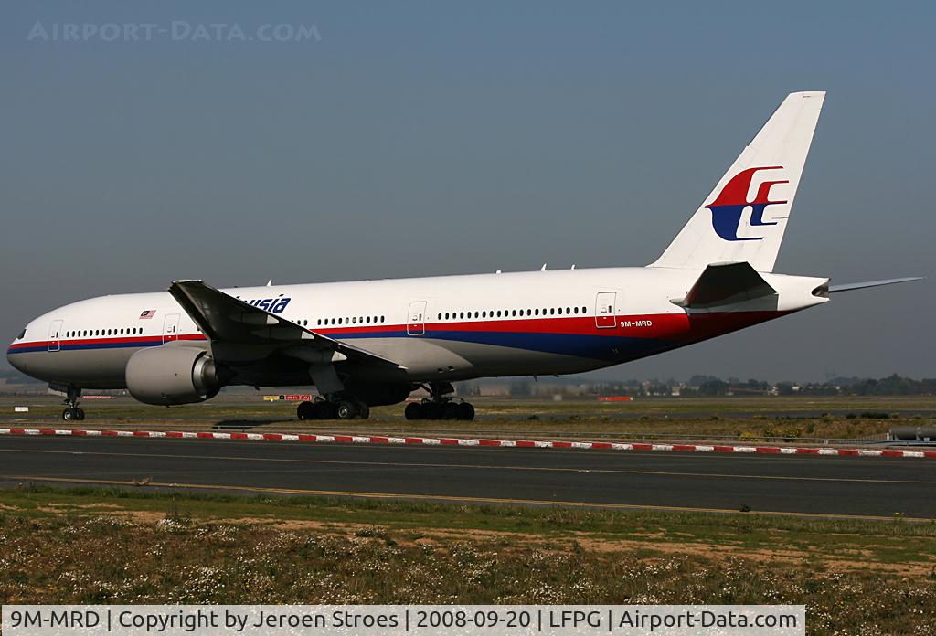 9M-MRD, 1997 Boeing 777-2H6/ER C/N 28411, .