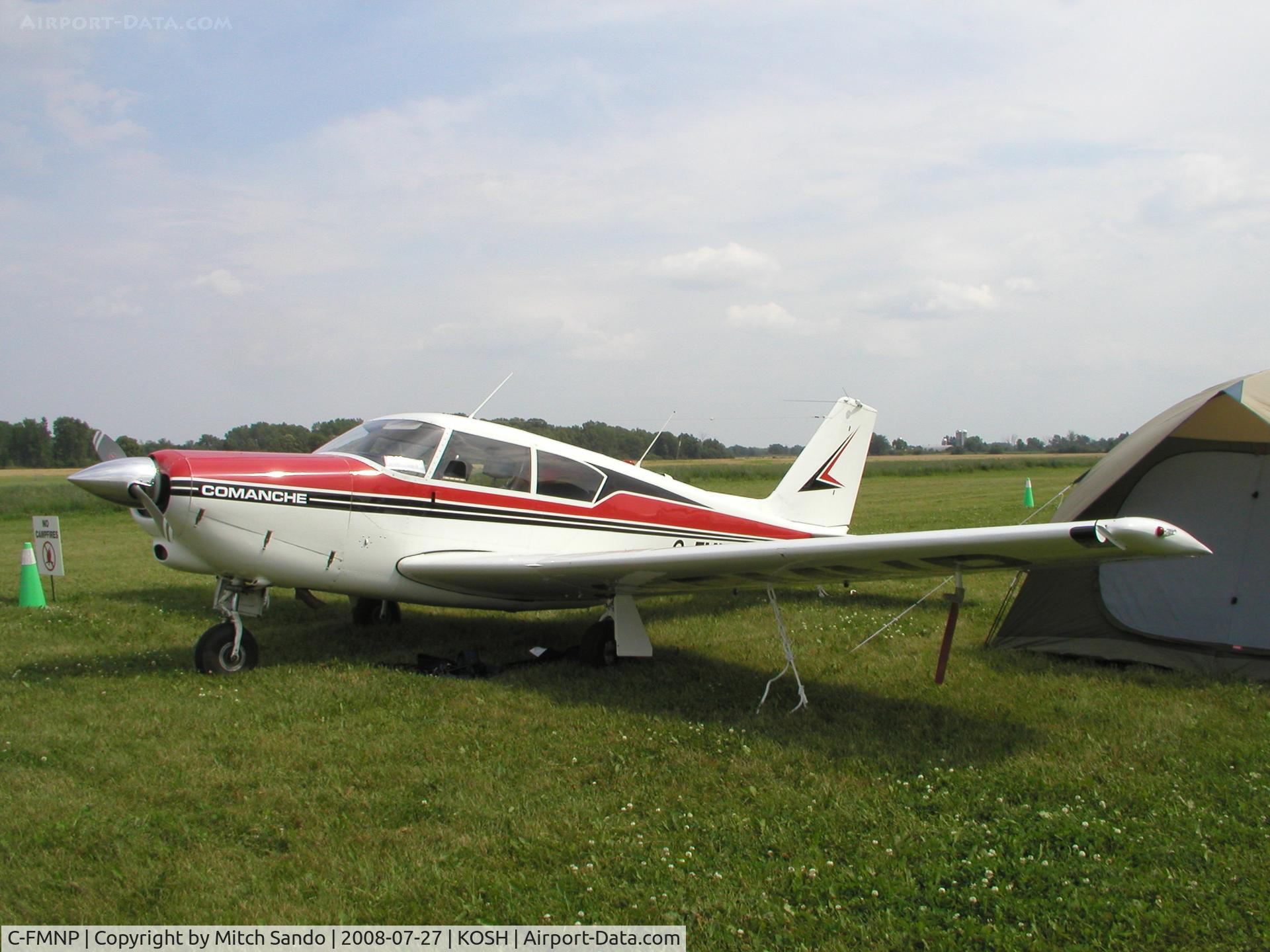 C-FMNP, 1960 Piper PA-24 Comanche C/N 24-2285, EAA AirVenture 2008.