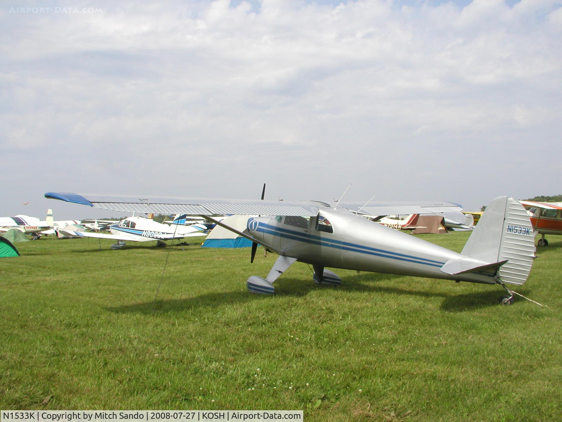 N1533K, 1946 Luscombe 8E Silvaire C/N 4260, EAA AirVenture 2008.