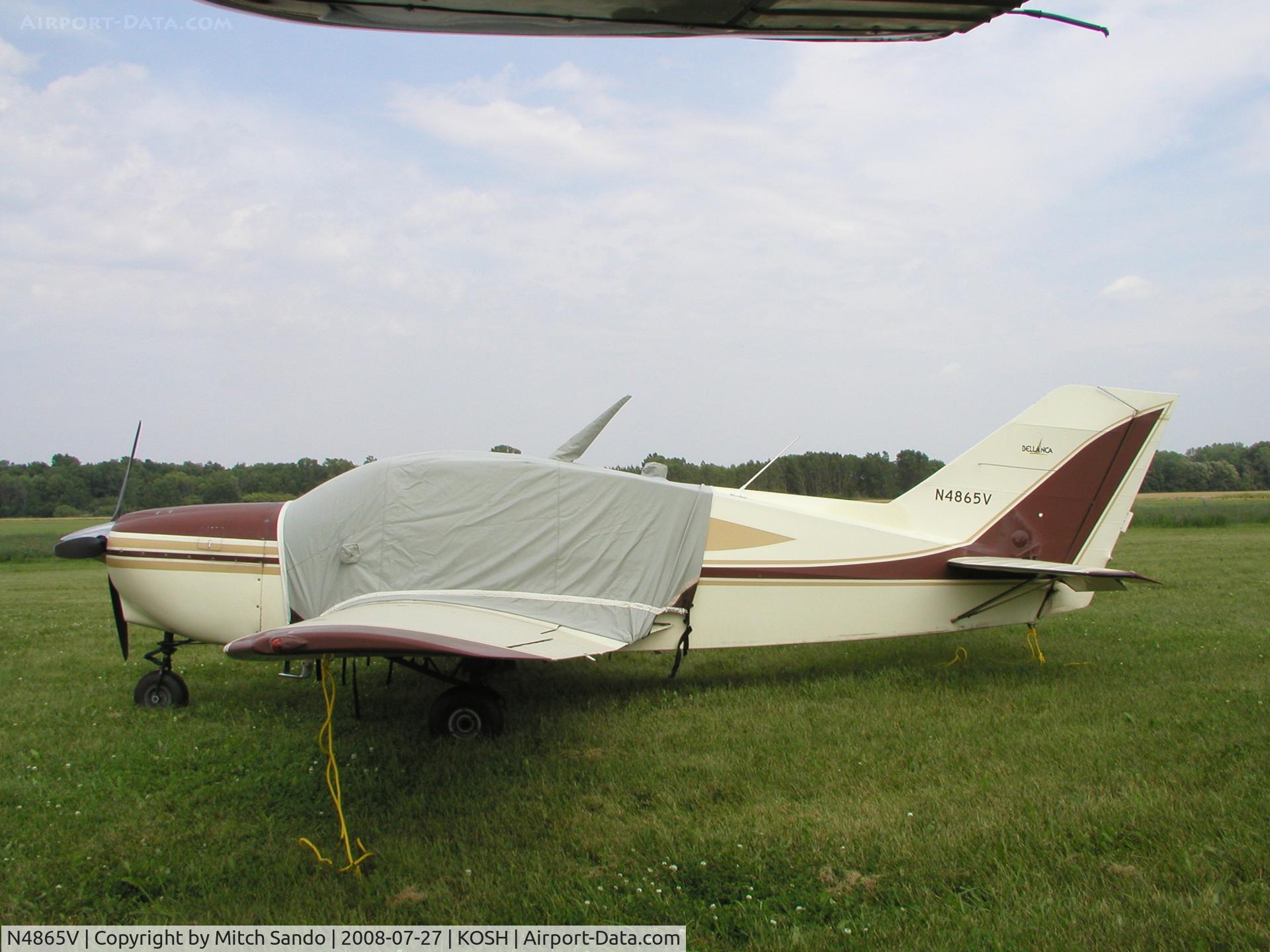 N4865V, 1968 Bellanca 17-30 C/N 30110, EAA AirVenture 2008.