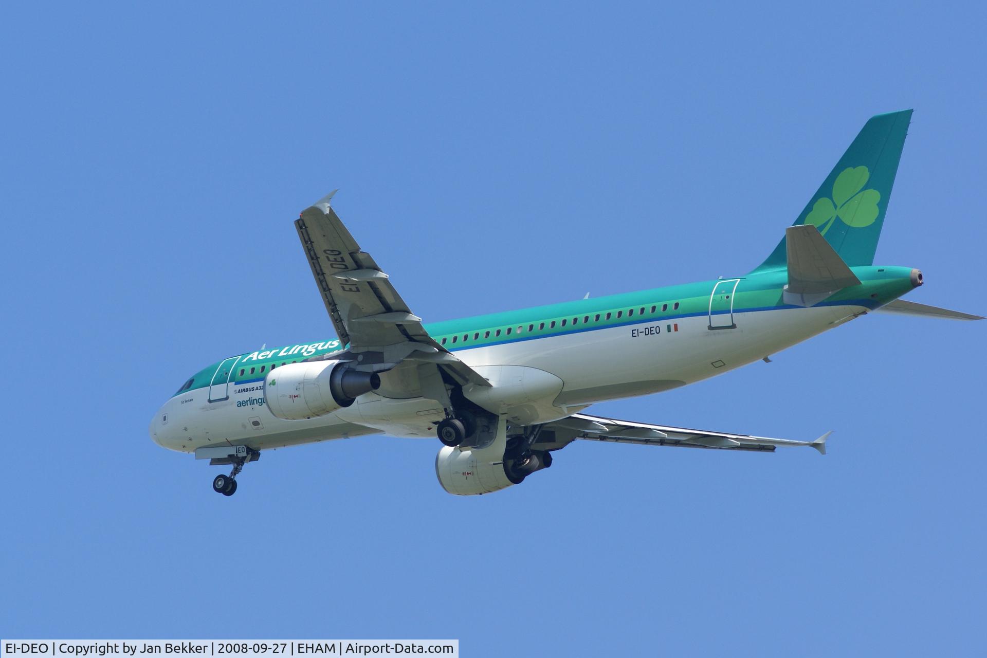 EI-DEO, 2005 Airbus A320-214 C/N 2486, Just after take off