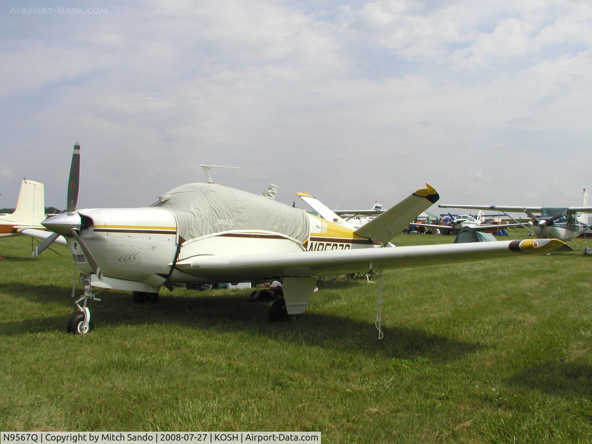 N9567Q, 1966 Beech V35 Bonanza C/N D-8202, EAA AirVenture 2008.