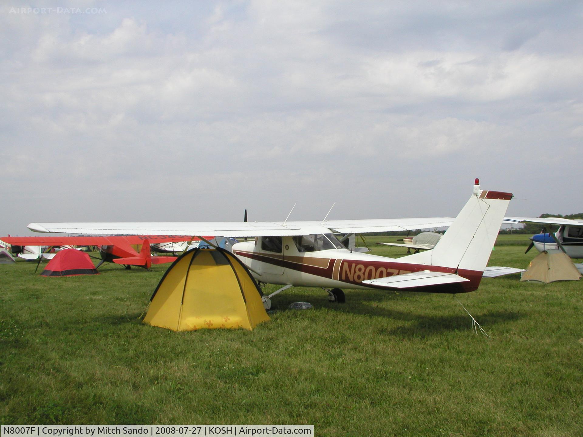 N8007F, Cessna 150F C/N 15064107, EAA AirVenture 2008.