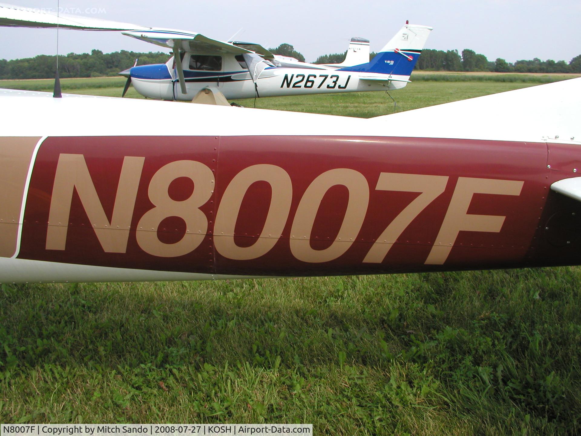 N8007F, Cessna 150F C/N 15064107, EAA AirVenture 2008.