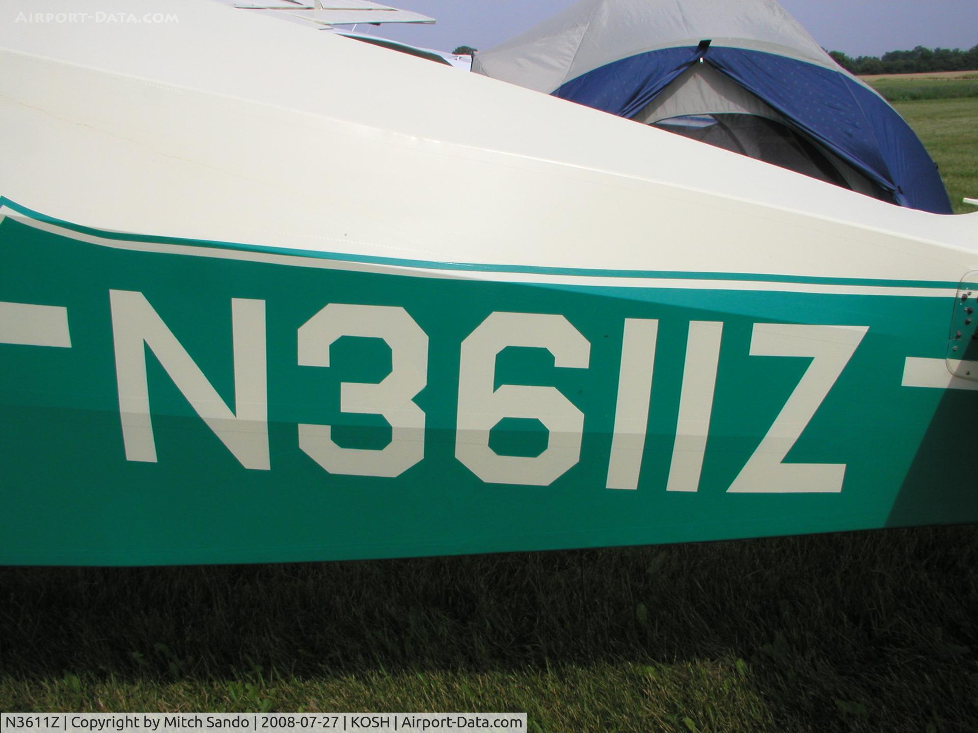N3611Z, 1960 Piper PA-22-150 C/N 22-7500, EAA AirVenture 2008.