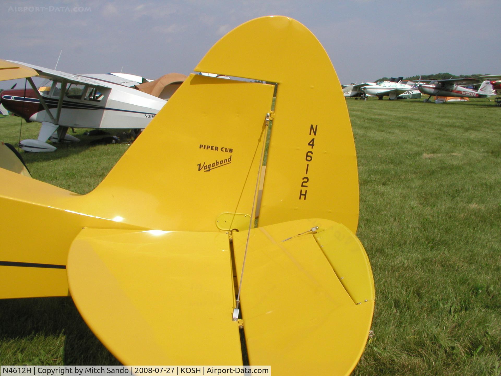 N4612H, 1948 Piper PA-17 Vagabond C/N 17-29, EAA AirVenture 2008.