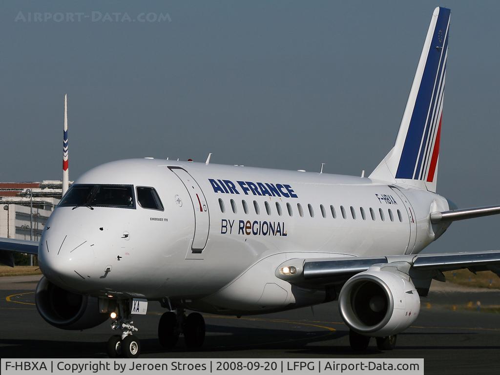 F-HBXA, 2008 Embraer 170LR (ERJ-170-100LR) C/N 17000237, .