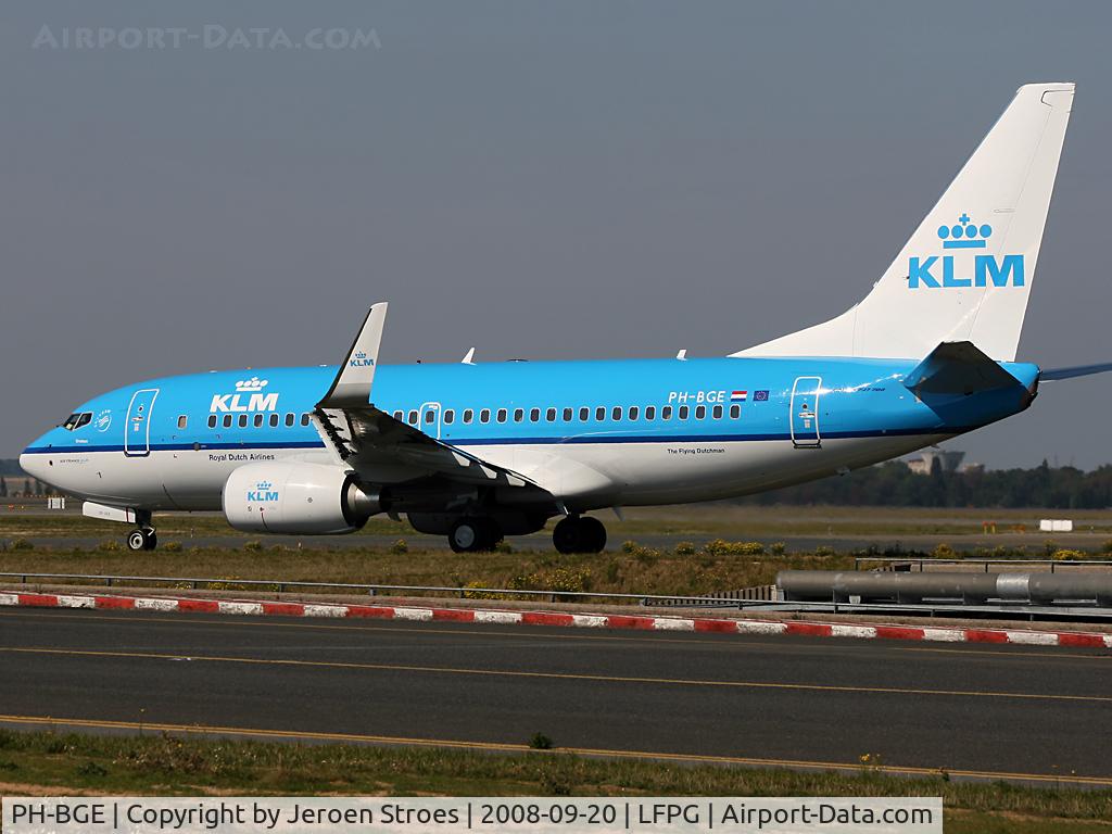 PH-BGE, 2008 Boeing 737-7K2 C/N 30371, .